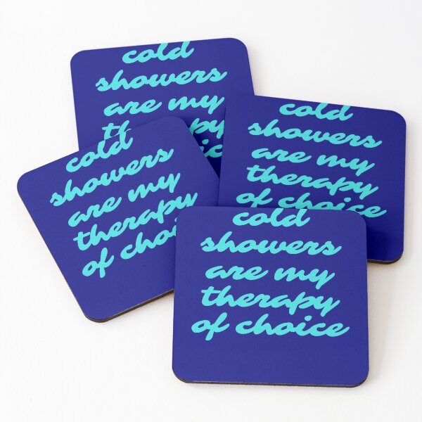 Item preview, Cold Showers are my therapy of Choice designed and sold by champagnemoment.