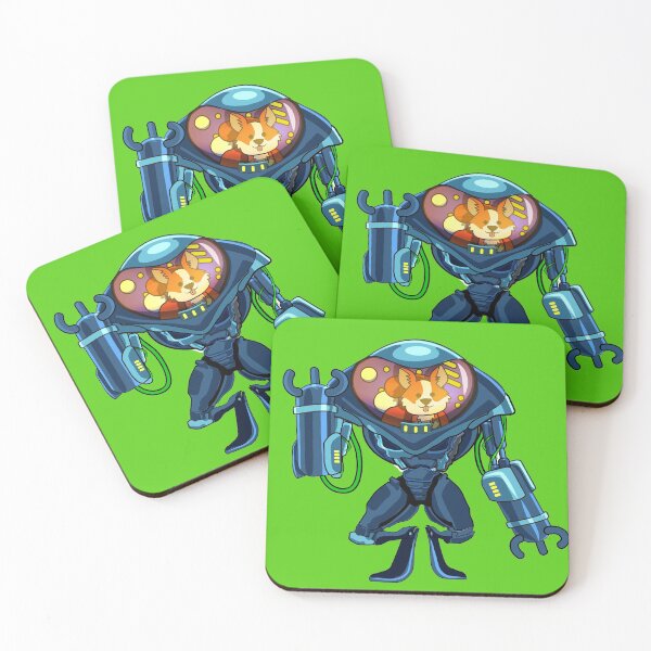 Item preview, corgi the robot pilot designed and sold by Christopher Cortez.