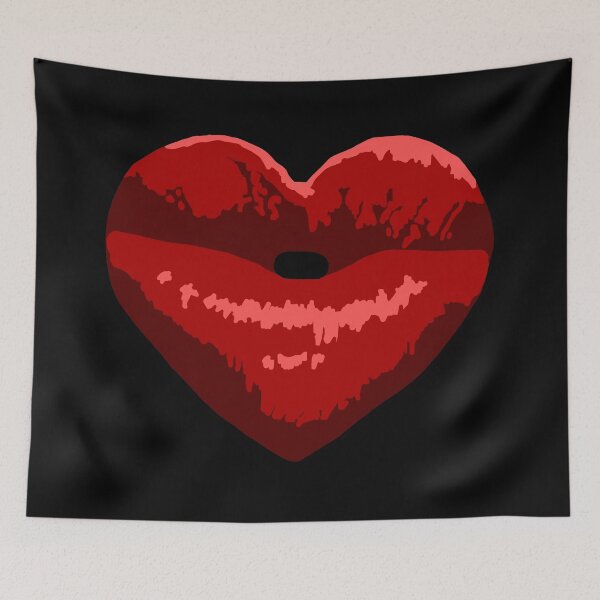 Item preview, Red Heart Shaped Lips designed and sold by Trace1234.