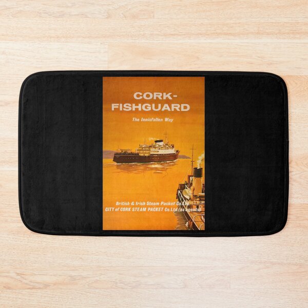 Item preview, retro classic Cork Fishguard poster designed and sold by CorasPosters.