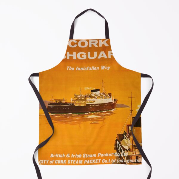 Item preview, retro classic Cork Fishguard poster designed and sold by CorasPosters.