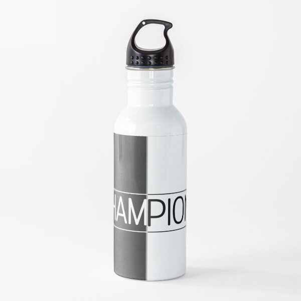 Champion black and white Water Bottle
