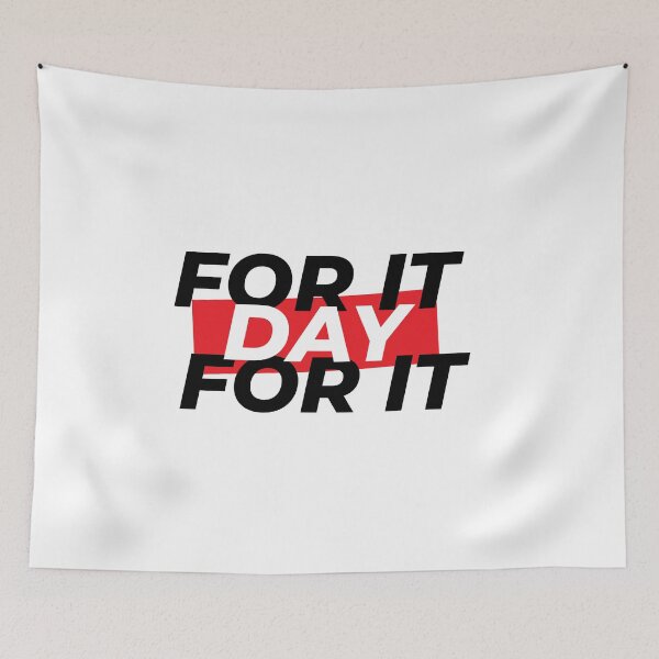 Item preview, Day for it - Red designed and sold by Gooderestx4.