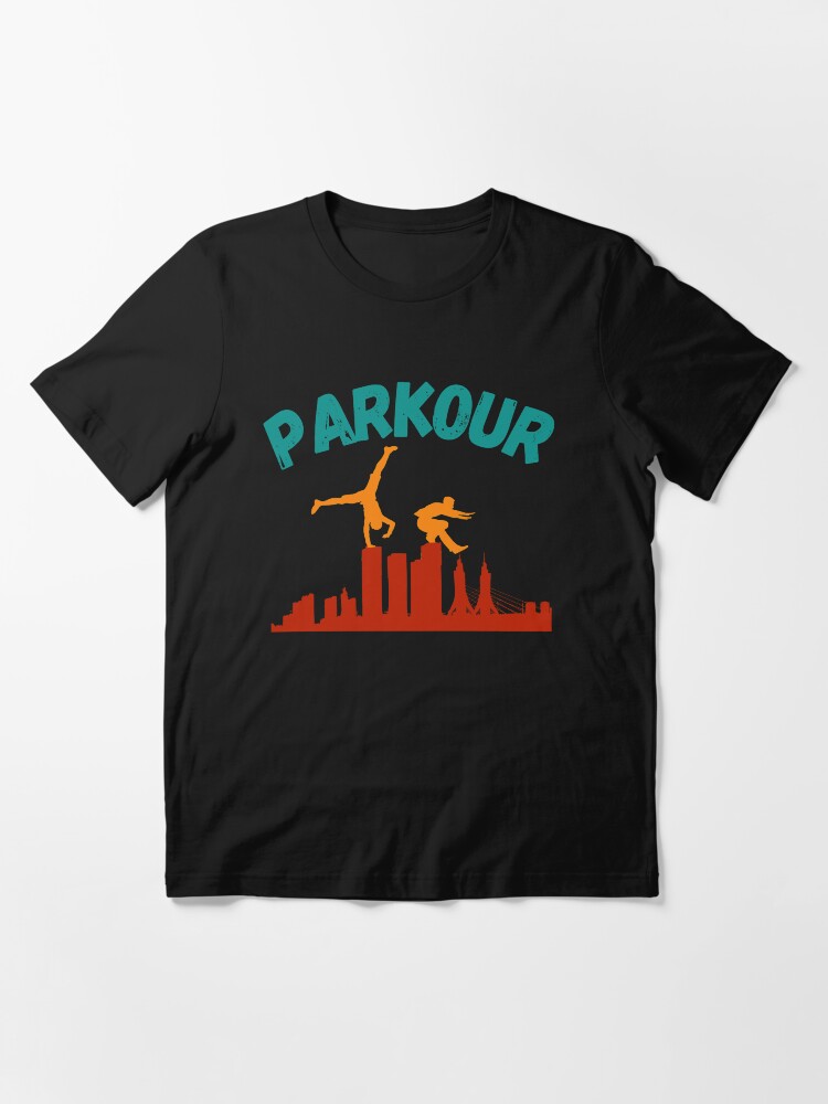 Alternate view of Parkour in the city near me Essential T-Shirt