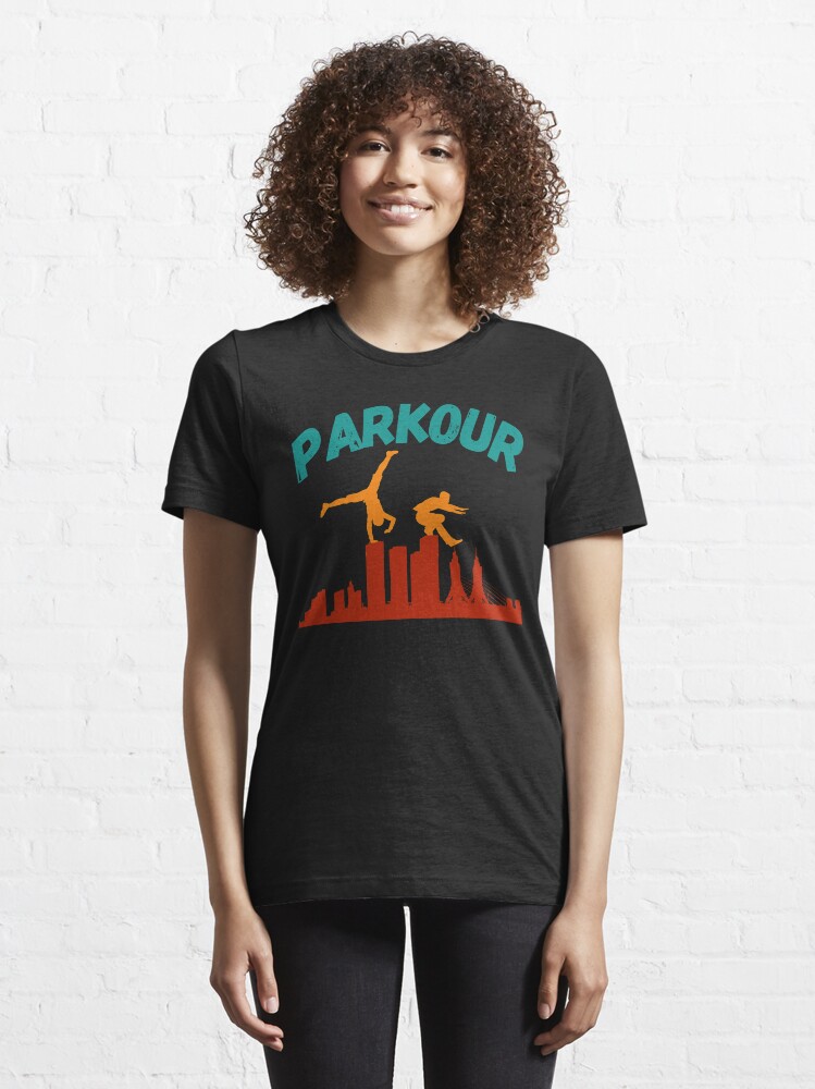 Alternate view of Parkour in the city near me Essential T-Shirt