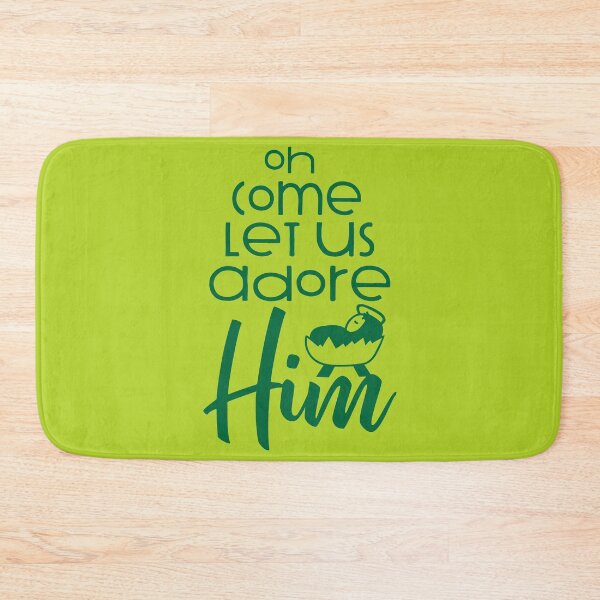 Item preview, Oh Come Let Us Adore Him designed and sold by Tender Flower Clothing.