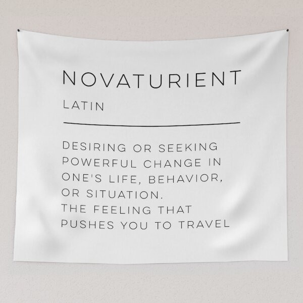 Item preview, Novaturient Definition designed and sold by wisemagpie.