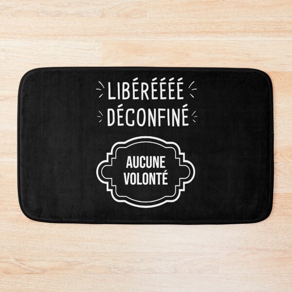 Item preview, deconfinement motivation designed and sold by Catcrea.