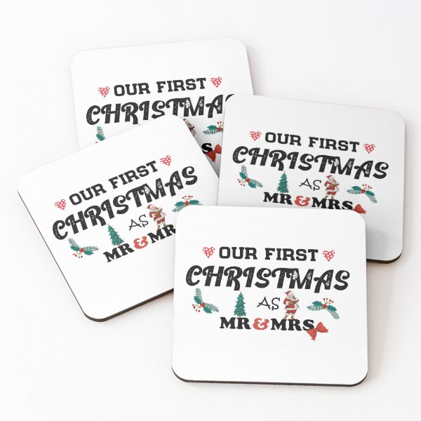 Item preview, Our First Christmas As Mr & Mrs Couple Wife 2020 designed and sold by AchrafOc.