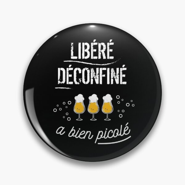 Item preview, deconfinement humor alcohol designed and sold by Catcrea.