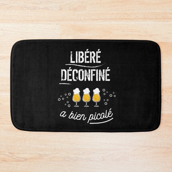Item preview, deconfinement humor alcohol designed and sold by Catcrea.