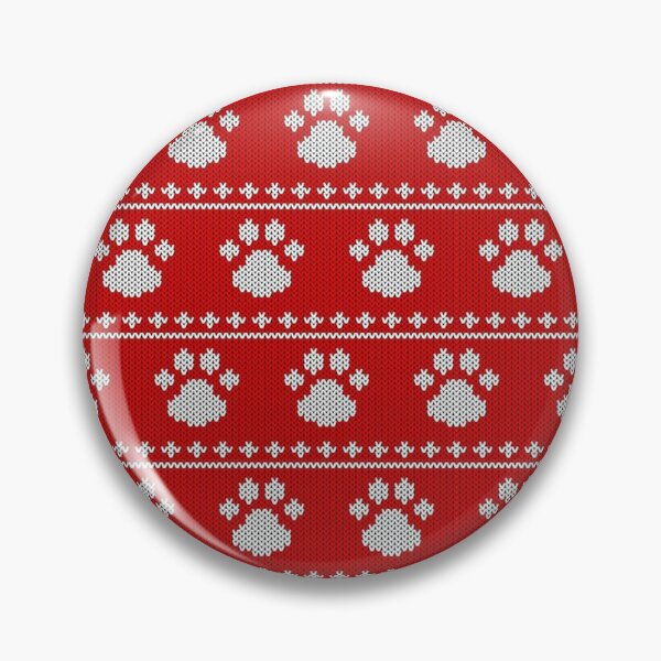 Artikelvorschau,  Hässliches Weihnachtspullover-Muster mit Haustiertatze entworfen und verkauft von Unique-Tees.