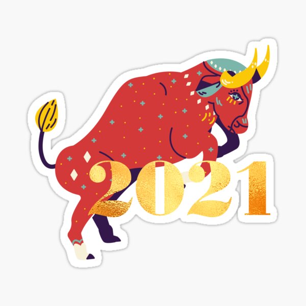 a red bull Sticker by Grissen