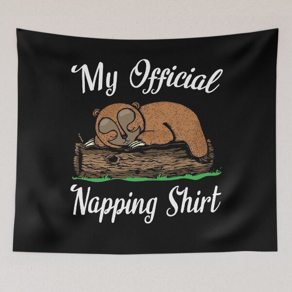 Item preview, Funny Sleepy Sloth Nightgown - My Official Napping   designed and sold by BornDesign.