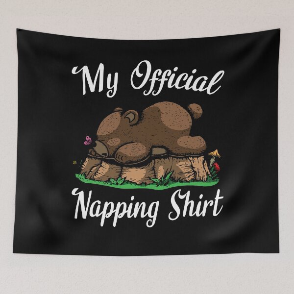 Item preview, Cute Brown Bear Nightgown - My Official Napping   designed and sold by BornDesign.