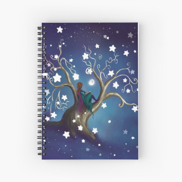 The Star Tree Spiral Notebook