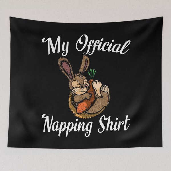 Item preview, Cute Bunny Nightgown - Rabbit My Official Napping   designed and sold by BornDesign.