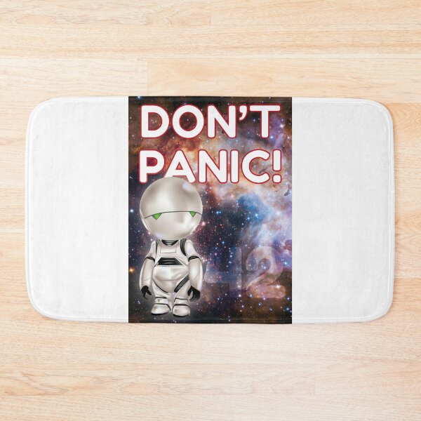 Item preview, Marvin (H2G2) "Don't Panic!" designed and sold by Frangotier.