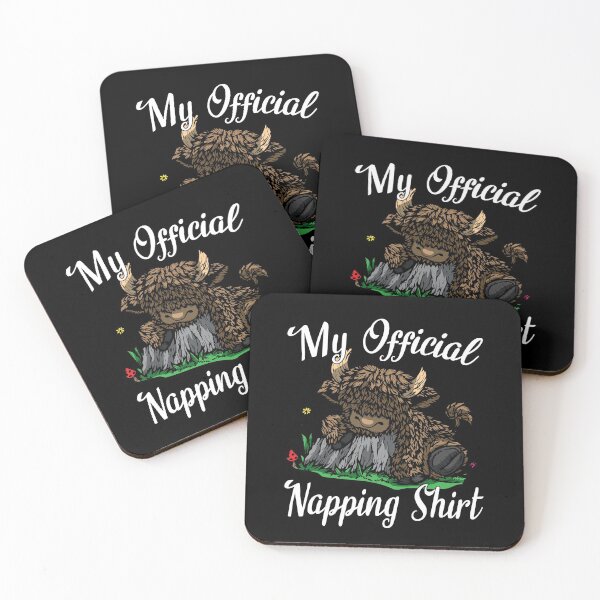 Item preview, Highland Cow Nightgown -  My Official Napping   designed and sold by BornDesign.
