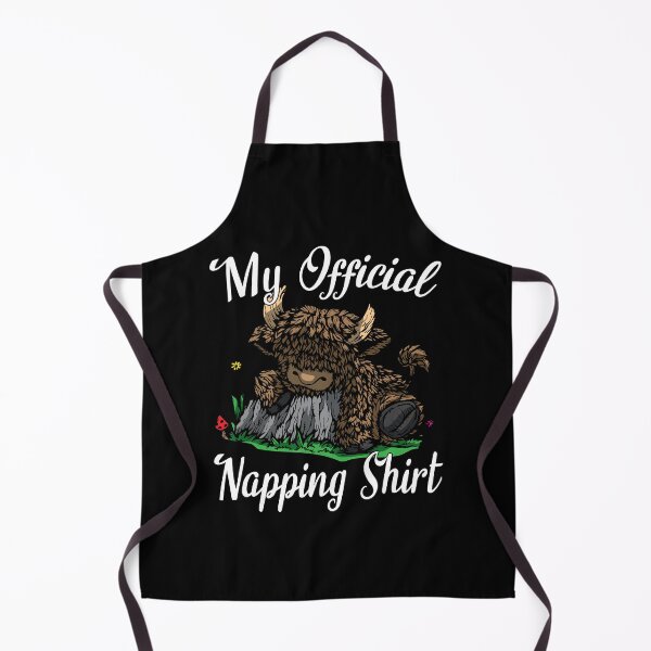 Item preview, Highland Cow Nightgown -  My Official Napping   designed and sold by BornDesign.