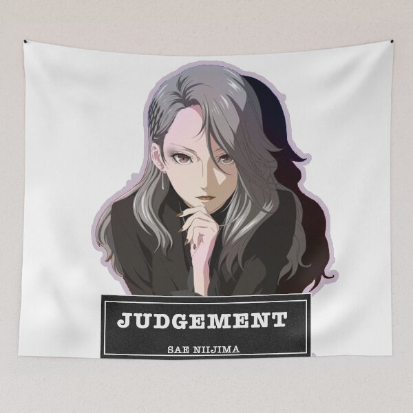 Item preview, Persona 5 Sae Niijima Judgement Arcana Tarot designed and sold by gamerzemporium.