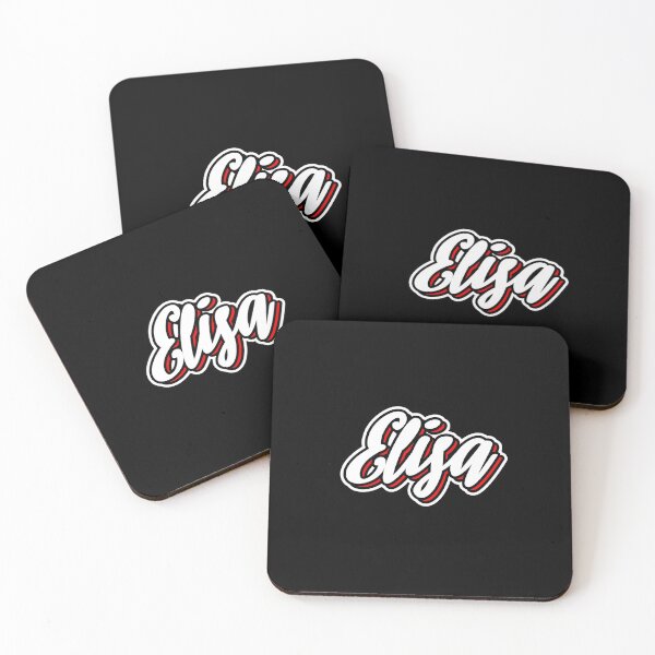 Item preview, Elisa first name - hand lettering design designed and sold by sulies.