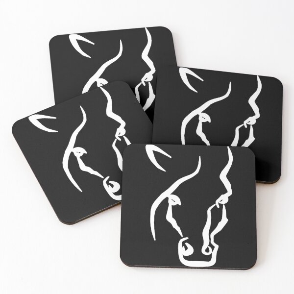 Item preview, Black and White Horse Face designed and sold by Trace1234.