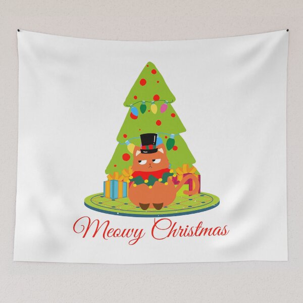 Artikelvorschau, MEOWY WEIHNACHTEN Herbst Herbst Winter Weihnachtsferien Design entworfen und verkauft von LevelUpMerch.