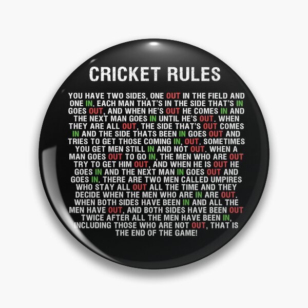 Item preview, Cricket Rules designed and sold by winwinshirt.