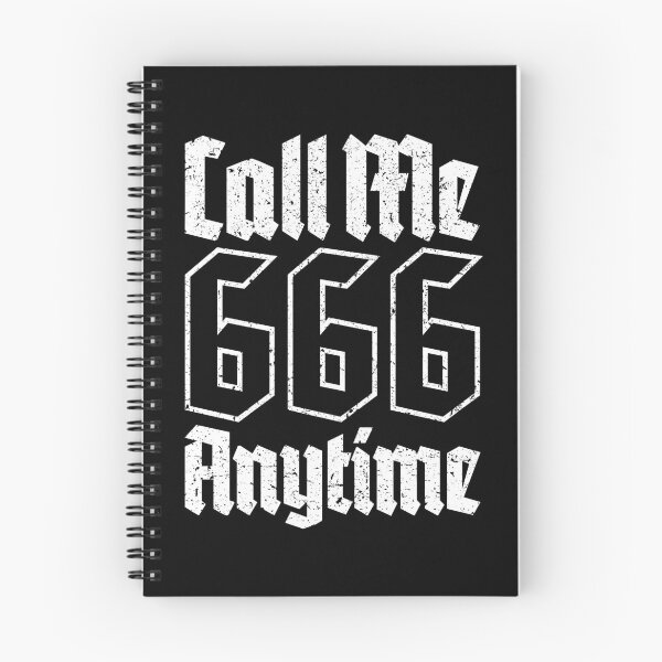Item preview, 666 Call Me Anytime Funny Occult designed and sold by GrandeDuc.
