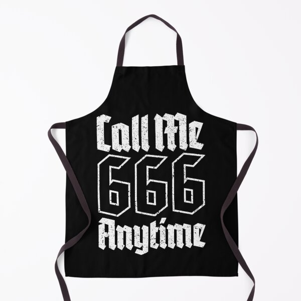 Item preview, 666 Call Me Anytime Funny Occult designed and sold by GrandeDuc.