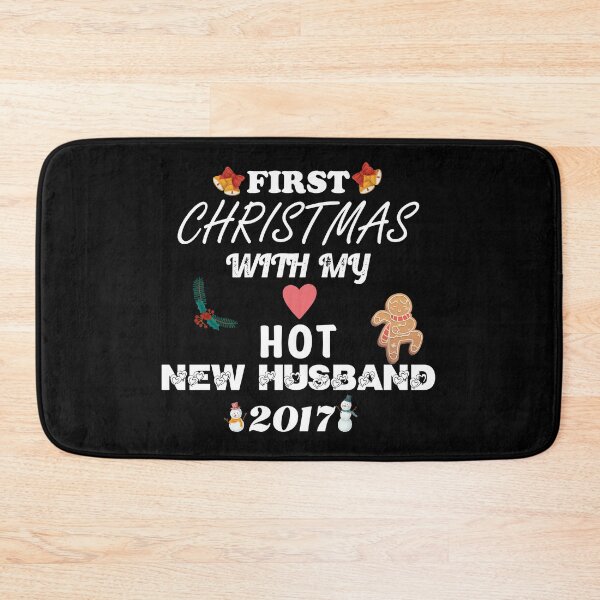 Item preview, 2017 Couple Gift First Christmas With My Hot New Husband designed and sold by AchrafOc.