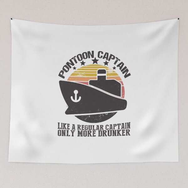 Item preview, Pontoon Captain Like A Regular Captain Only More Drunker designed and sold by printrendstore.