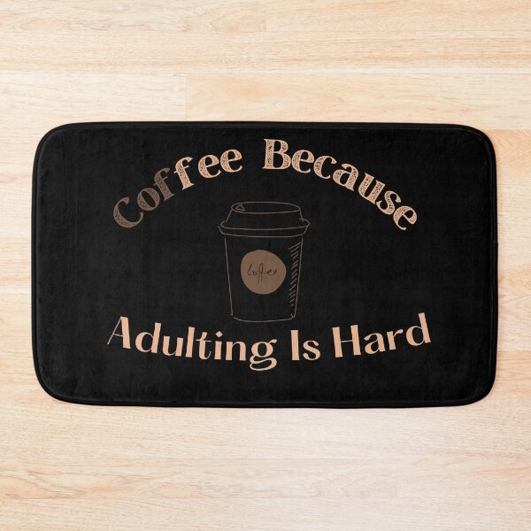 Item preview, Coffee Because Adulting Is Hard  designed and sold by The Full Cart.