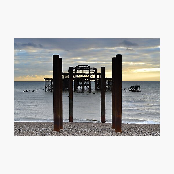 Brighton West Pier Photographic Print