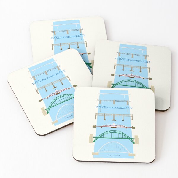 Item preview, Bridges of the Tyne designed and sold by CarefulCharlie.