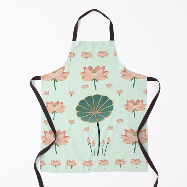 Item preview, Lotus Silk Flower Pattern designed and sold by sunnybandana.