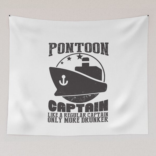 Item preview, Pontoon Captain Like A Regular Captain Only More Drunker designed and sold by printrendstore.