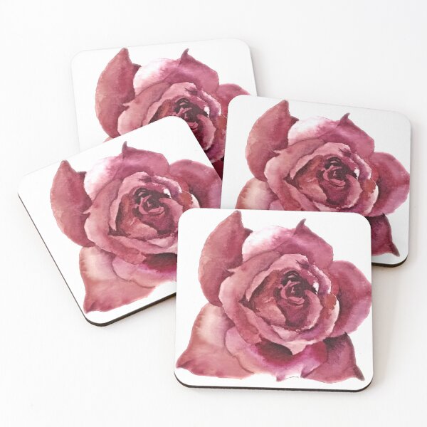 Item preview, Rose Watercolor Illustration designed and sold by epeyotte.