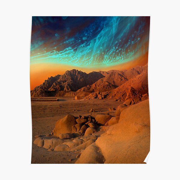 Home Away From Home - surreal landscape Poster