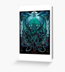 Cthulhu Greeting Card