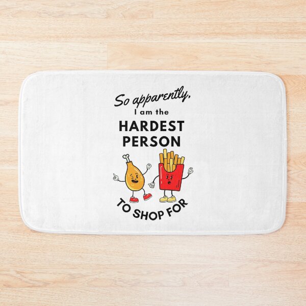 Item preview, So apparently, I am the hardest person to shop for - fried chicken and french fries designed and sold by champagnemoment.