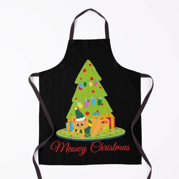 Item preview, MEOWY CHRISTMAS Autumn Fall Winter Christmas Holiday Design designed and sold by LevelUpMerch.