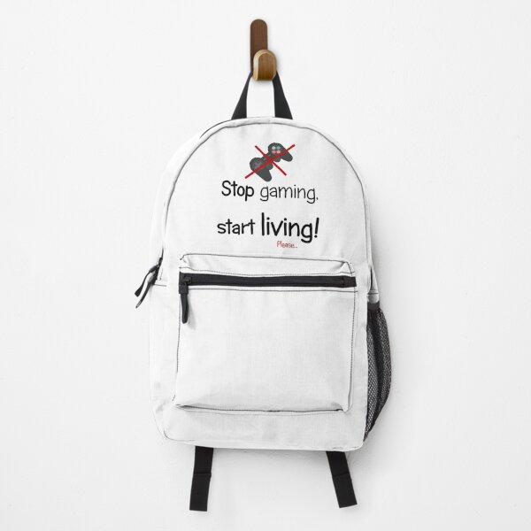 Item preview, Stop gaming, start living! designed and sold by SunQuestDD.