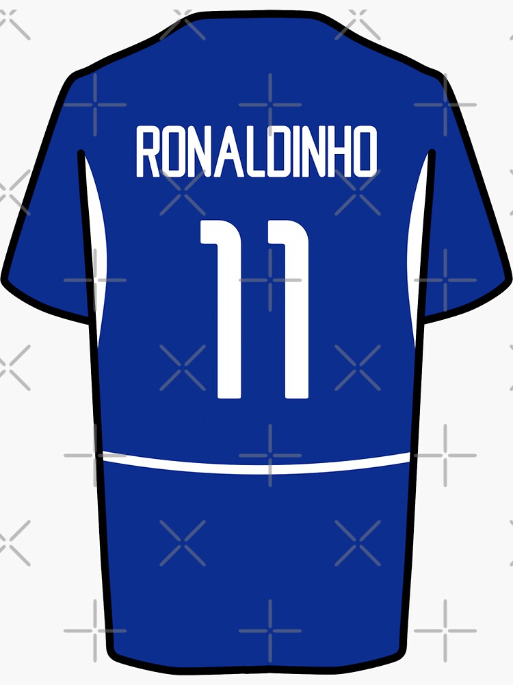 Ronaldinho World Cup 2002 Shirt Poster for Sale by Zgjimi17