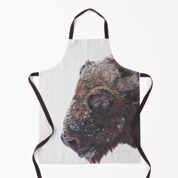 Artikelvorschau, Buffalo Chill Bison 716 Wildtier Winter Beast entworfen und verkauft von Nikki Milley.
