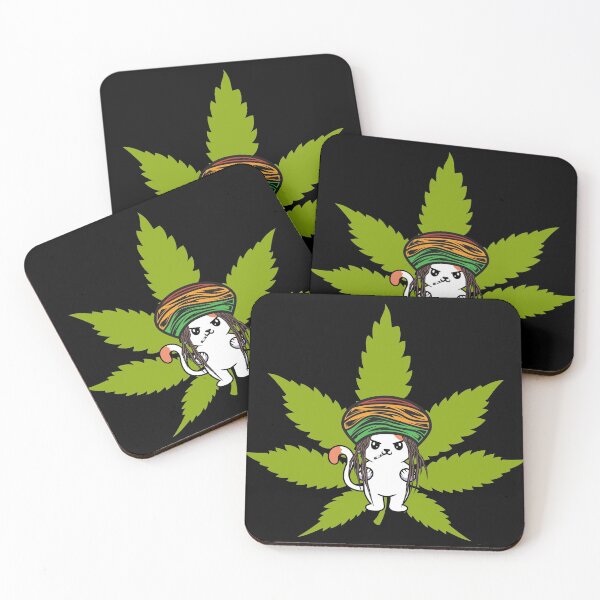 Item preview, Rasta Cat,Smoking T-Shirt,Funny,Adult Humor 420 Tees Unisex Fashion designed and sold by minstore.