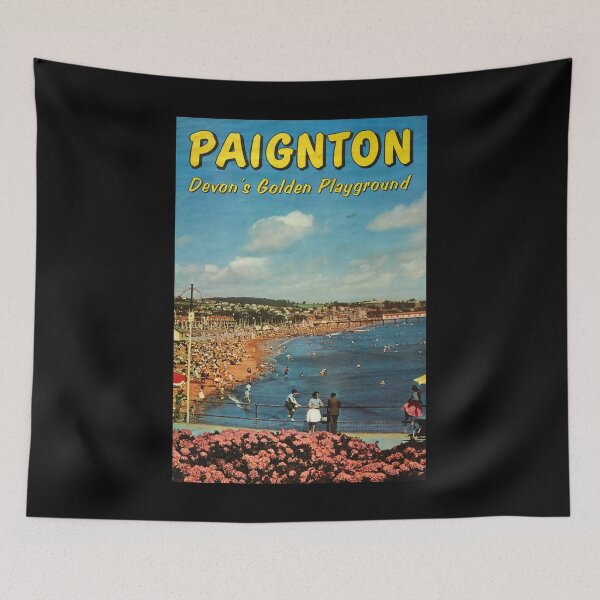 Item preview, retro classic Paignton poster designed and sold by CorasPosters.