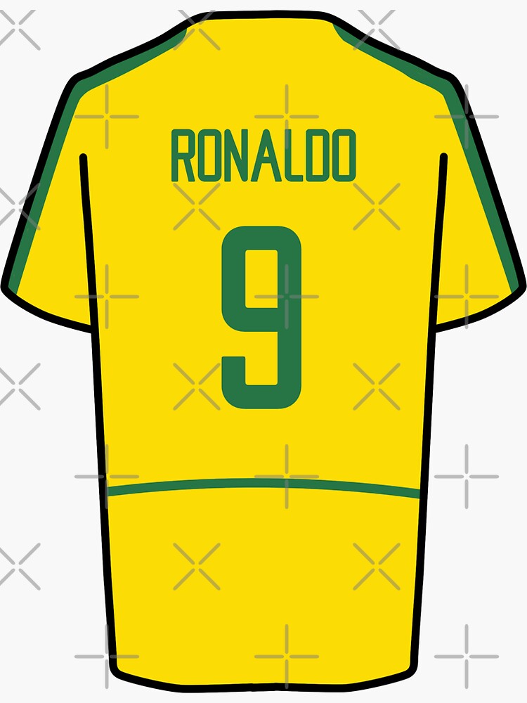 Ronaldo Brazil Home Shirt 2002 - Bargain Football Shirts