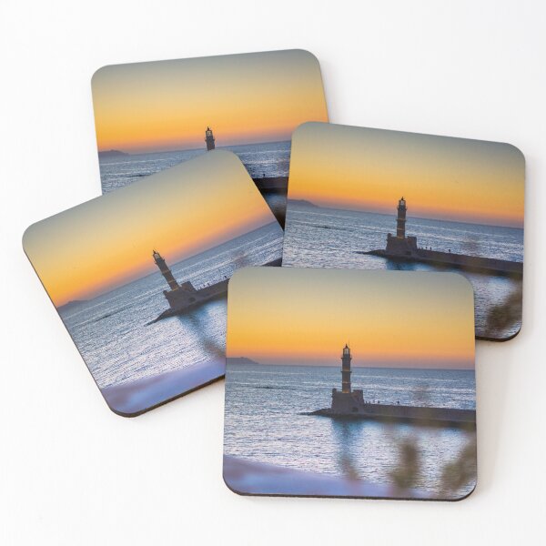 Item preview, Sunset at the old harbor of Chania designed and sold by Tasos Karamalakis.